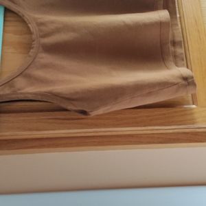 Jungmaven coffee colored tank top. NWOT. Size medium.